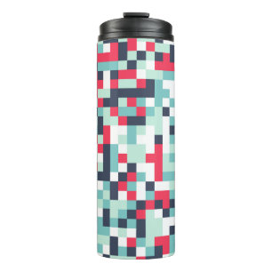 Bouteilles Isothermes Couleur Arrière - plan demi-ton. Tex multicolore A