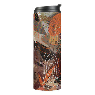 Bouteilles Isothermes Couleurs automnales Abstraites de la Terre
