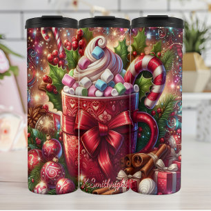 Bouteilles Isothermes Coupe de cacao chaud avec Marshmallows