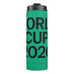 Bouteilles Isothermes Coupe du Monde 2026 Un Match Trois Nations Minimal