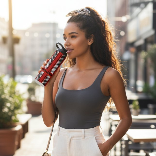 Bouteilles Isothermes Coutume Red et Black Race Sport (Créateur téléchargé)