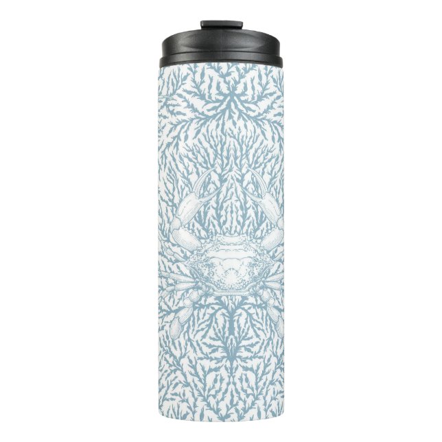 Bouteilles Isothermes Crabe et mauvaises herbes marines, été côtier en b (Devant)