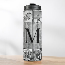 Bouteilles Isothermes Create Your Custom Photo Collage Rustic Farmhouse