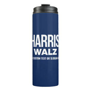 Bouteilles Isothermes Créez votre propre Harris Walz 2024