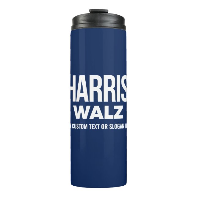 Bouteilles Isothermes Créez votre propre Harris Walz 2024 (Devant)