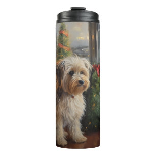 Bouteilles Isothermes Croisière de Noël Biewsome Terrier : Pawsome Holid