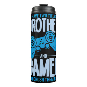 Bouteilles Isothermes Crushing deux titres Brother et Gamer