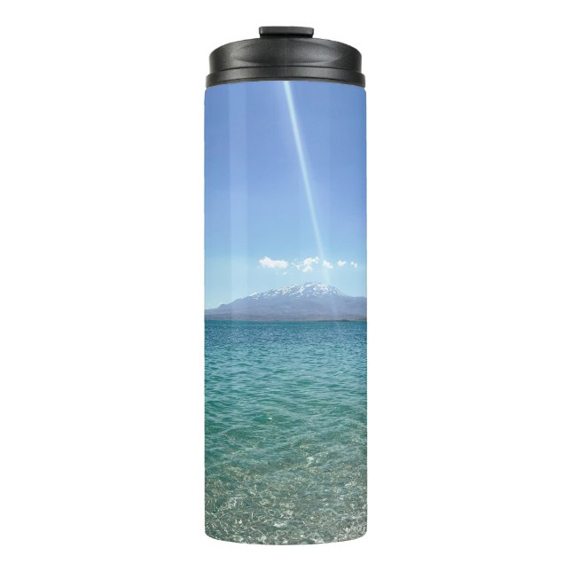 Bouteilles Isothermes Crystal Water View Blue Sky Beach Vibe Paisible (Devant)