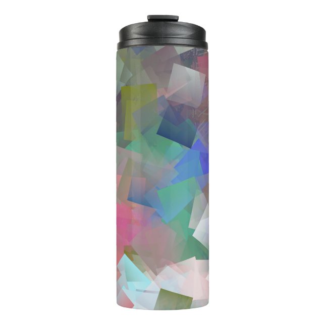 Bouteilles Isothermes Cubes Abstraits (Devant)