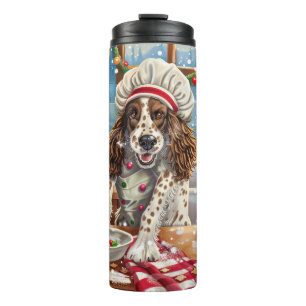 Bouteilles Isothermes Cuisine de vacances Setter anglais : Festive Chris