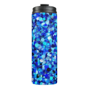 Bouteilles Isothermes Culbuteur bleu de courant ascendant de point