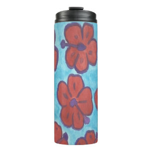 Bouteilles Isothermes Culbuteur bleu et rouge de ketmie