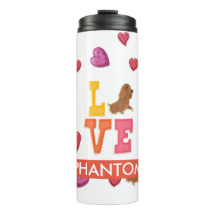 Bouteilles Isothermes Custom mignon Valentine's Day Dachshund Chien