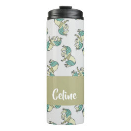 Bouteilles Isothermes Custom name cute horses pattern