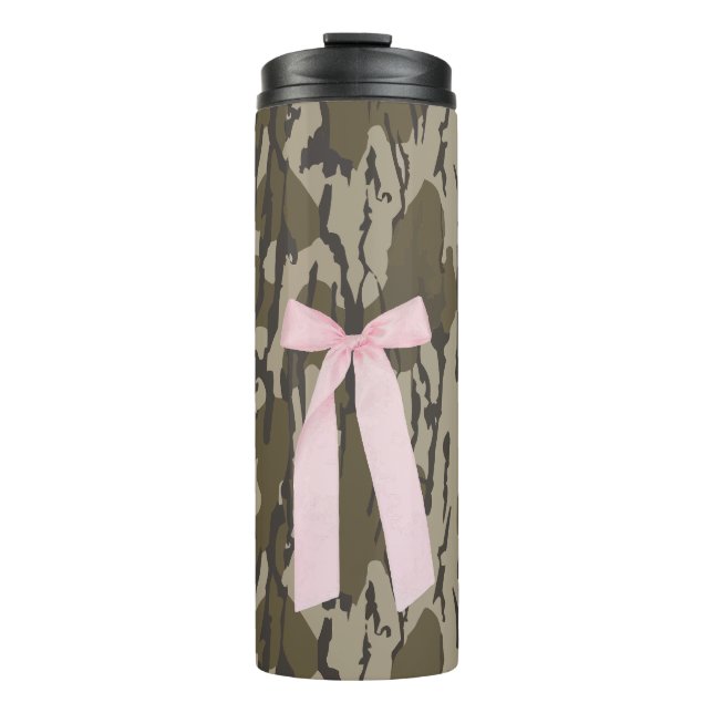 Bouteilles Isothermes Cute Bottomland Camo rose plastique esthétique rub (Devant)