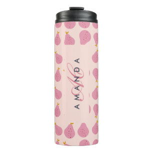 Bouteilles Isothermes Cute Girly Feminine Pear Monogramme Cadeaux Initia