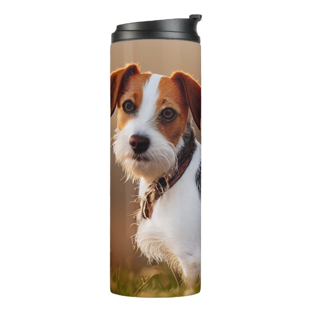 Bouteilles Isothermes Cute Jack Russel Terrier Chien Photo (Tourné sur la gauche)