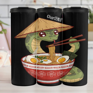 Bouteilles Isothermes Cute Snake : Fête de Ramen, Casquette asiatique