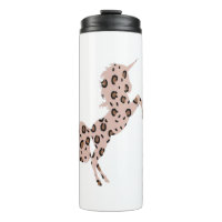 Cute Unicorn Empreinte de léopard Motif de peau ca