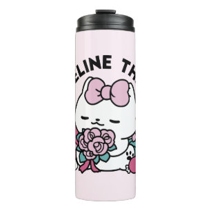 Bouteilles Isothermes Cute Valentine's Cat Design - Feline the Love