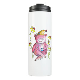 Bouteilles Isothermes Cute Whimsical Cochon Boire Café