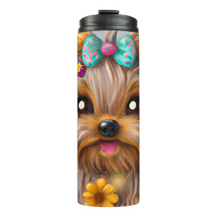 Bouteilles Isothermes Cute Yorkie Kawaii Puppy