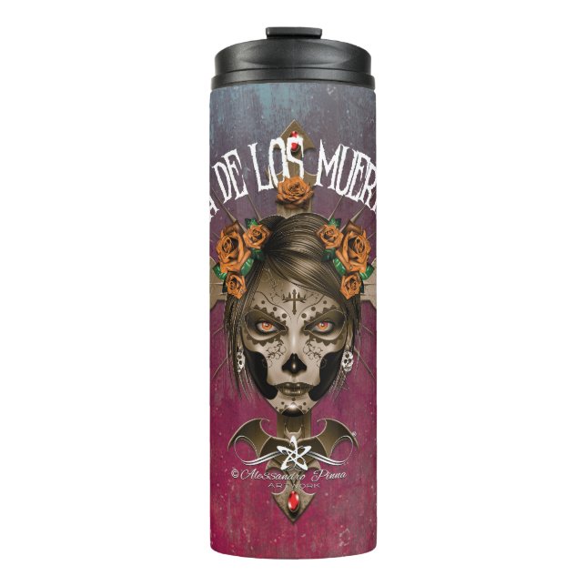 Bouteilles Isothermes D.D.L.M. La Catrina (Devant)