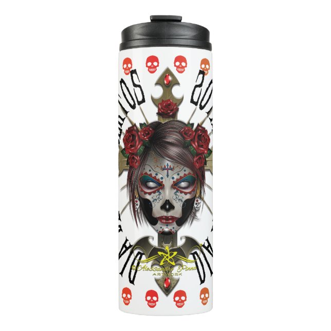 Bouteilles Isothermes D.D.L.M. La Catrina (Devant)