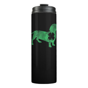 Bouteilles Isothermes Dachshund Chien Shamrock St. Patrick's Day Saint P