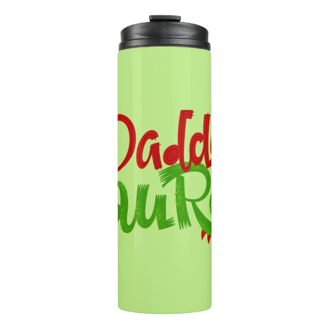 Bouteilles Isothermes Daddy Saurus Dinosaur (Devant)