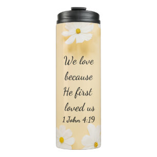 Bouteilles Isothermes Daisy Bible Verse