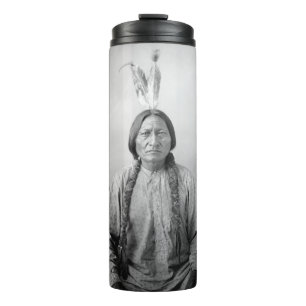 Bouteilles Isothermes Dakota Leader assis Bull Amérindien