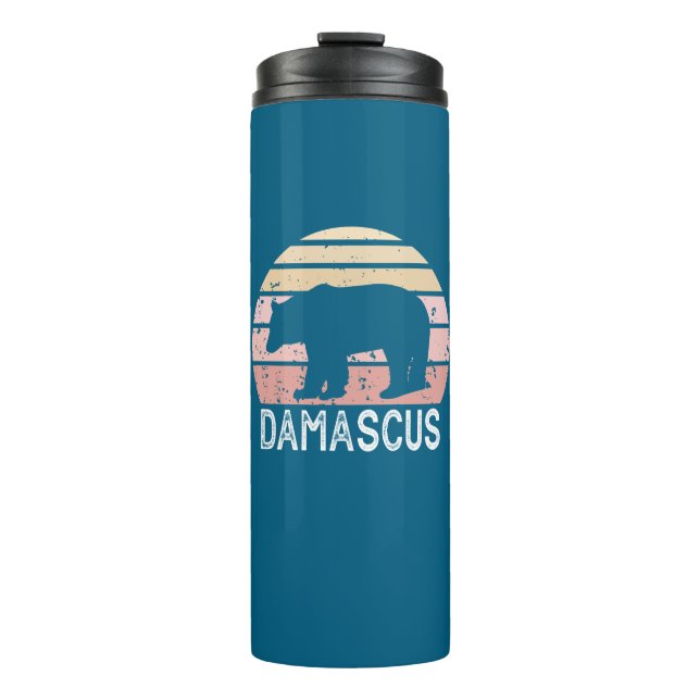 Bouteilles Isothermes Damas Virginia Retro Bear (Devant)