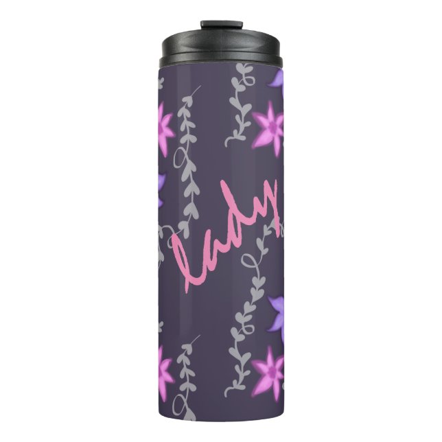 Bouteilles Isothermes dame flowe (Devant)