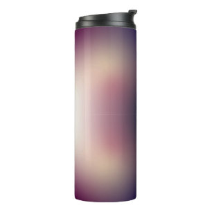 Bouteilles Isothermes dégradé de forme libre sur tumbler thermique