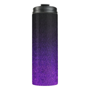 Bouteilles Isothermes Dégradé de Parties scintillant noire et violette