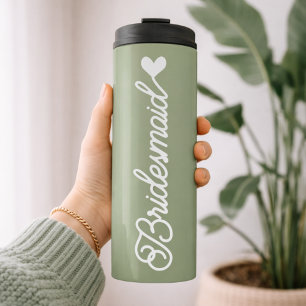 Bouteilles Isothermes Demoiselle d'honneur   Cadeau personnalisé de fête