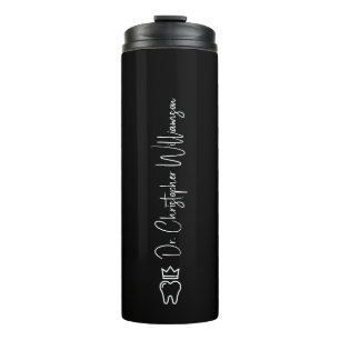 Bouteilles Isothermes Dentist Gift Nom personnalisé Crowned Tooth