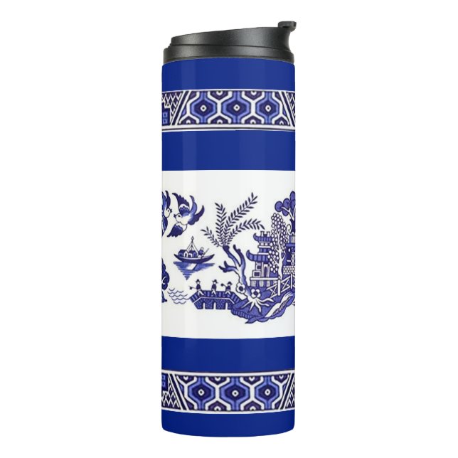 Bouteilles Isothermes Design classique de saule bleu (Tourné sur la gauche)