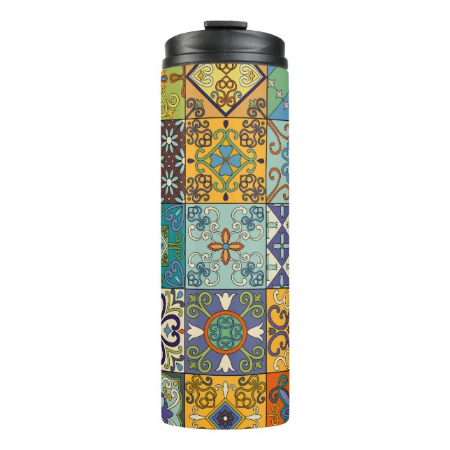 Bouteilles Isothermes Design de carreaux Talavera portugais (Devant)
