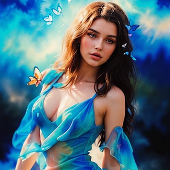 Bouteilles Isothermes Design inspiré de l'art, belle femme dansante (Créateur téléchargé)