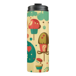 Bouteilles Isothermes Design rétro vintage mignon pour enfants