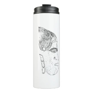 Bouteilles Isothermes design tête femme africaine