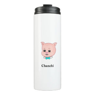 Bouteilles Isothermes Dessin animé de cochon mignon