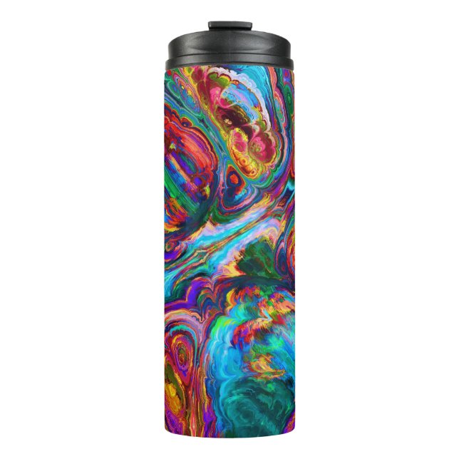 Bouteilles Isothermes Dessin moderne de peintures (Devant)