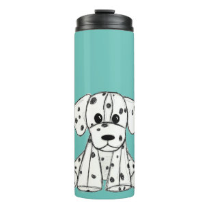 Bouteilles Isothermes Dessin simple de contour de chien en peluche dalma