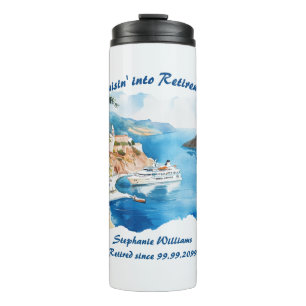 Bouteilles Isothermes Destination Croisière de la partie de retraite Grè