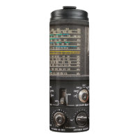 Détails d'un ancien récepteur radio am