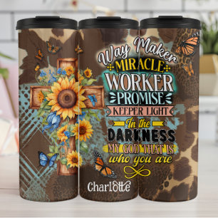 Bouteilles Isothermes Dieu : Chemin Maker, Miracle Worker, Lumière