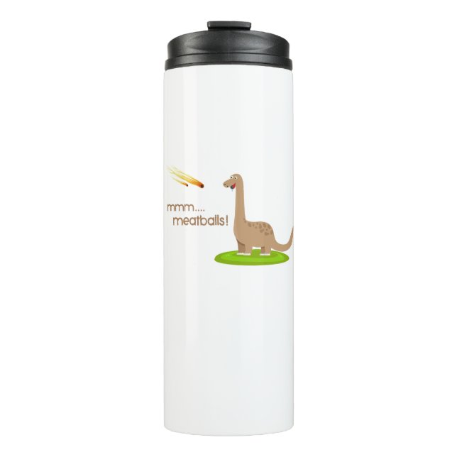 Bouteilles Isothermes Dinosaur Meteor Boules de viande (Devant)